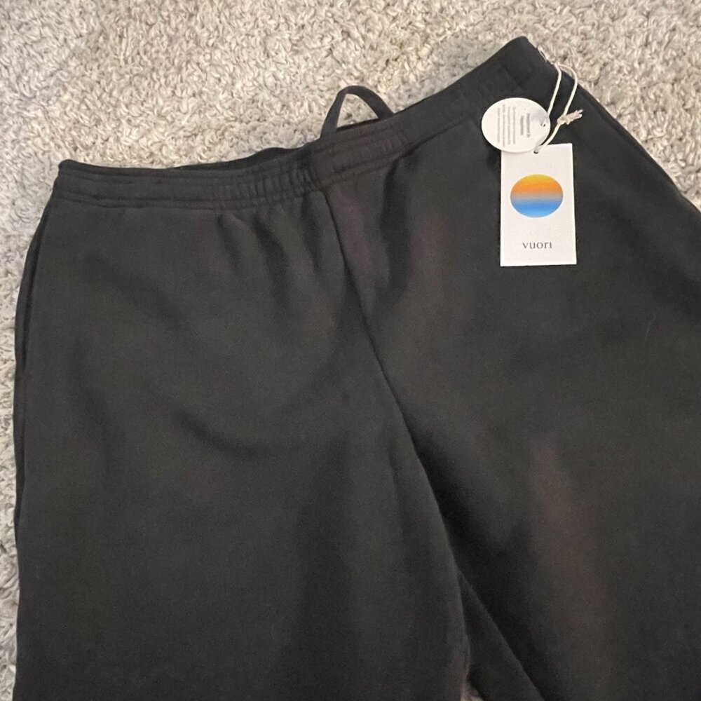Vuori Restore Straight Leg Sweatpant M Regular Washed Black NWT - Picture 2 of 8